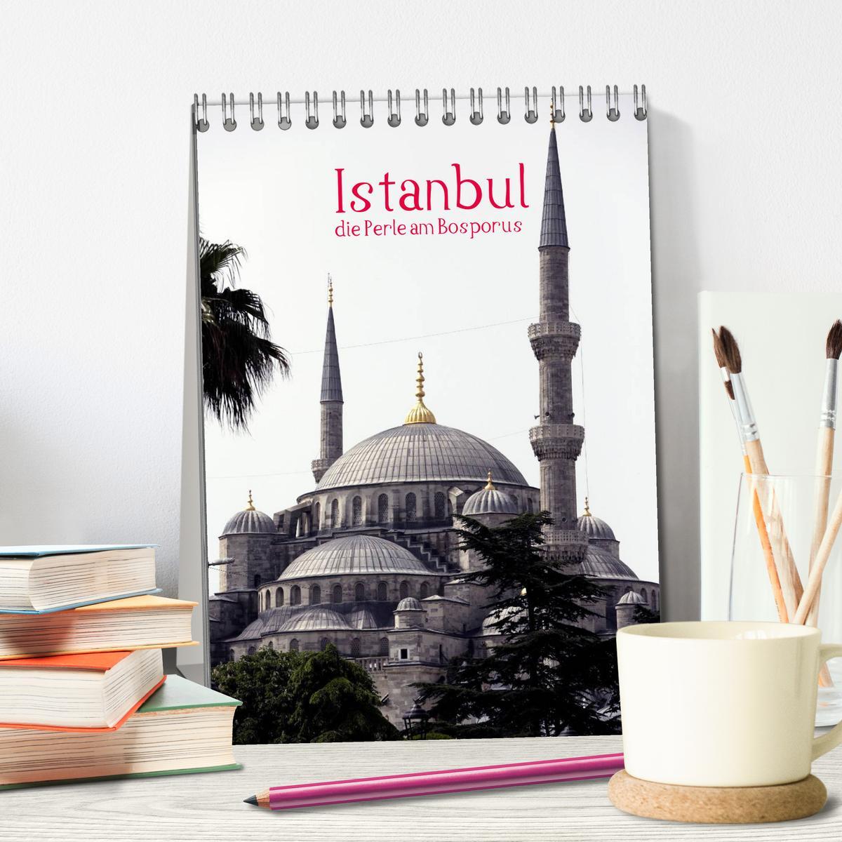 Bild: 9783457078594 | Istanbul, die Perle am Bosporus (Tischkalender 2025 DIN A5 hoch),...