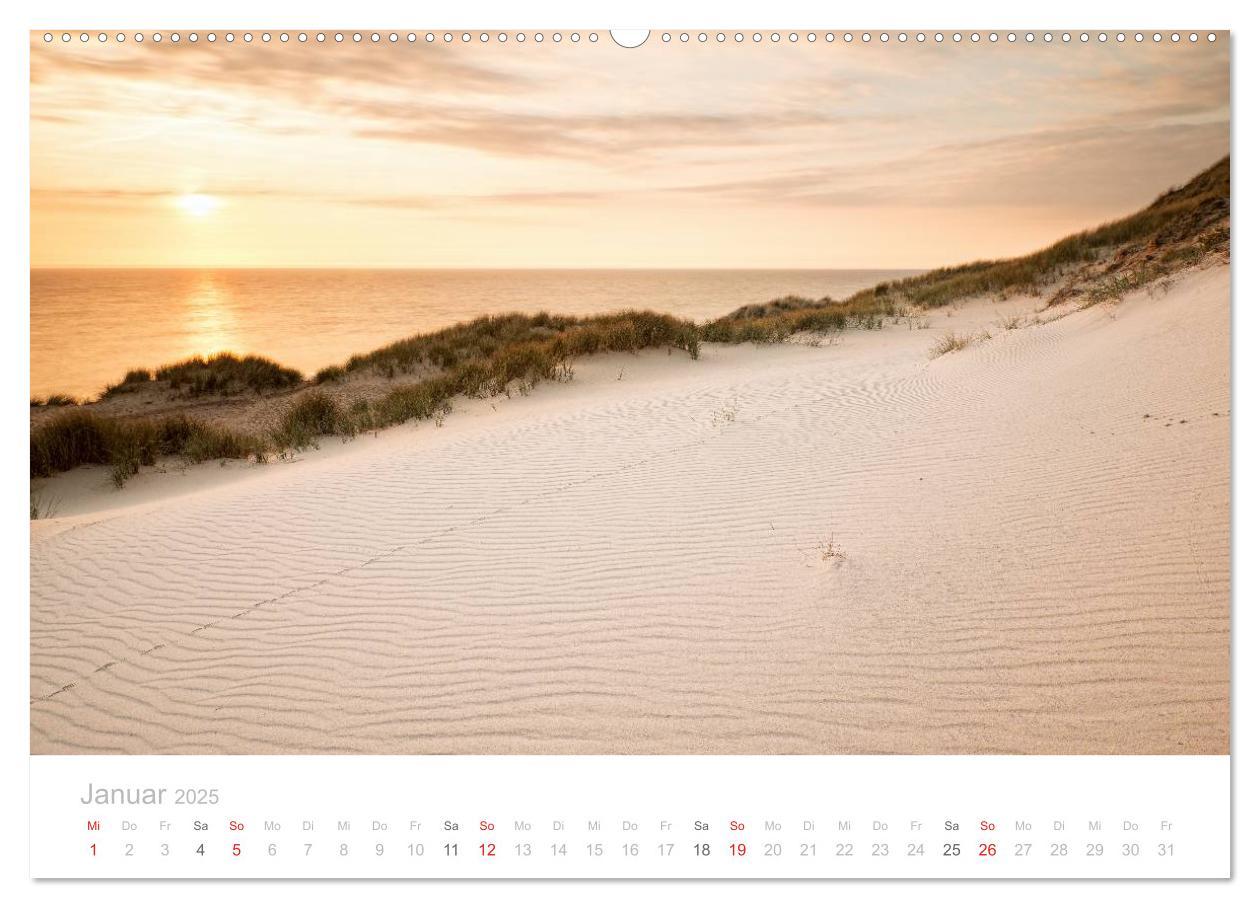 Bild: 9783435590674 | Sehnsucht Sylt (Wandkalender 2025 DIN A2 quer), CALVENDO...