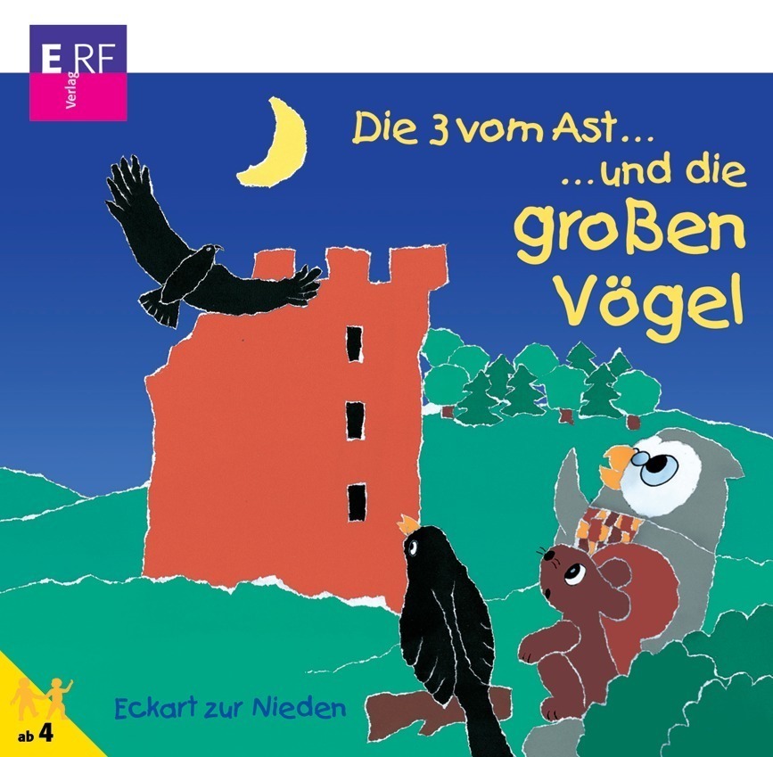 Cover: 9783895628337 | Die 3 vom Ast ... und die großen Vögel - Folge 11, Audio-CD | Nieden