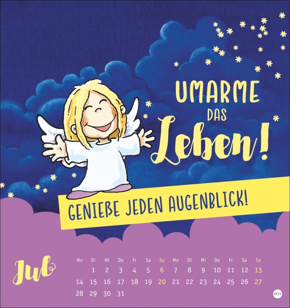 Bild: 9783756408009 | Schutzengel Postkartenkalender 2025 | Kalender | Spiralbindung | 13 S.