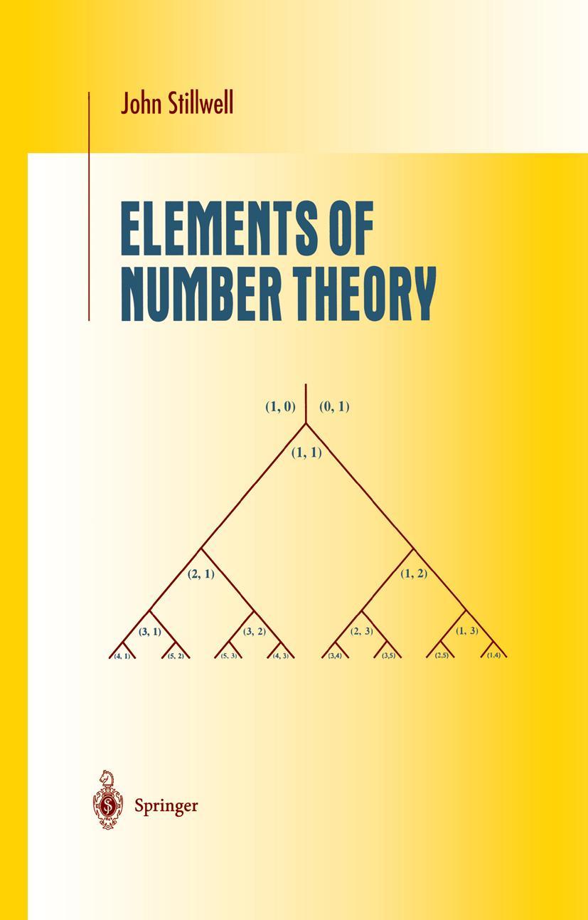 Cover: 9781441930668 | Elements of Number Theory | John Stillwell | Taschenbuch | xii | 2010