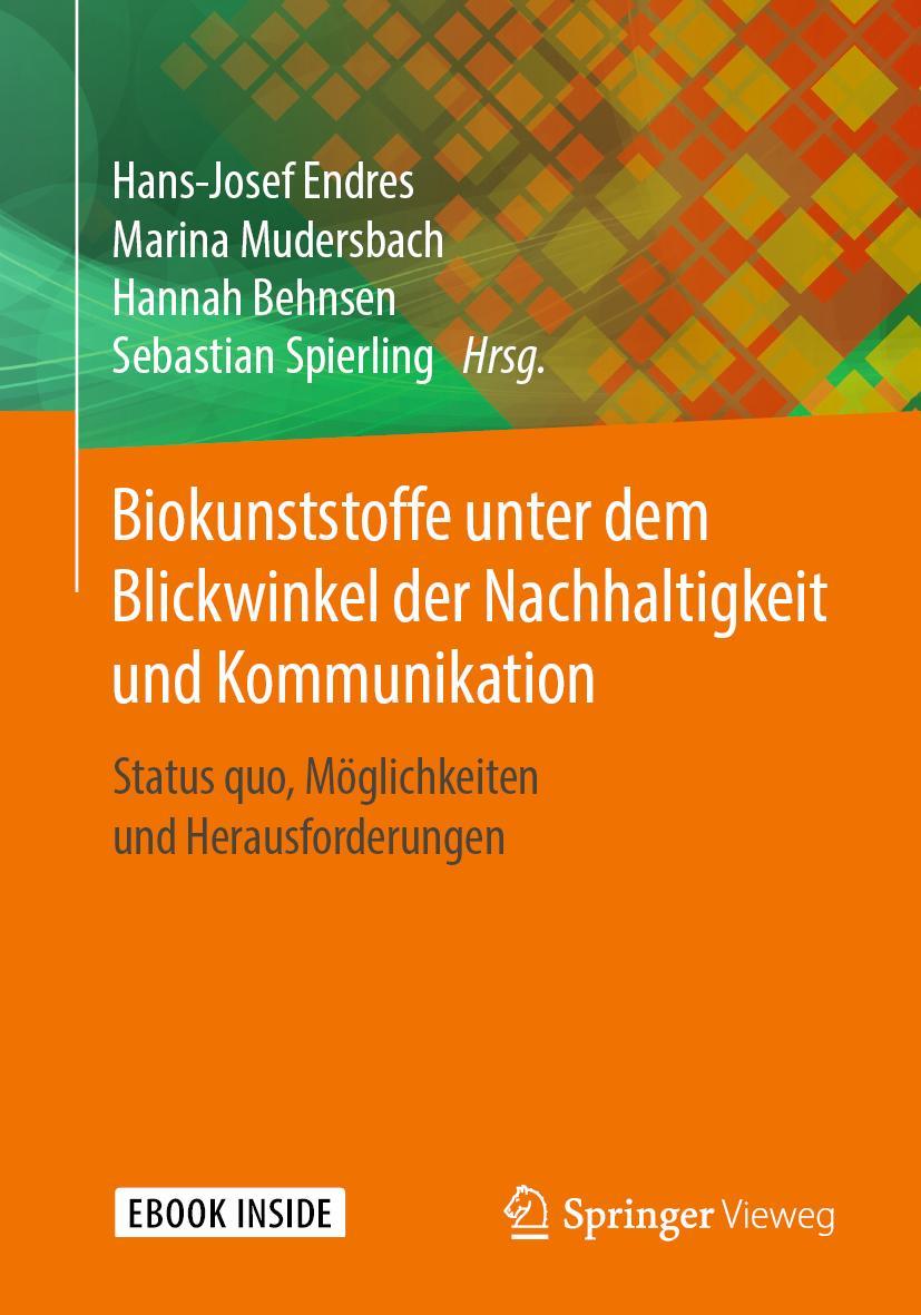 Cover: 9783658277949 | Biokunststoffe unter dem Blickwinkel der Nachhaltigkeit und...