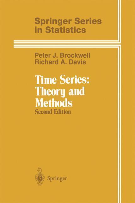 Bild: 9780387974293 | Time Series: Theory and Methods | Richard A. Davis (u. a.) | Buch