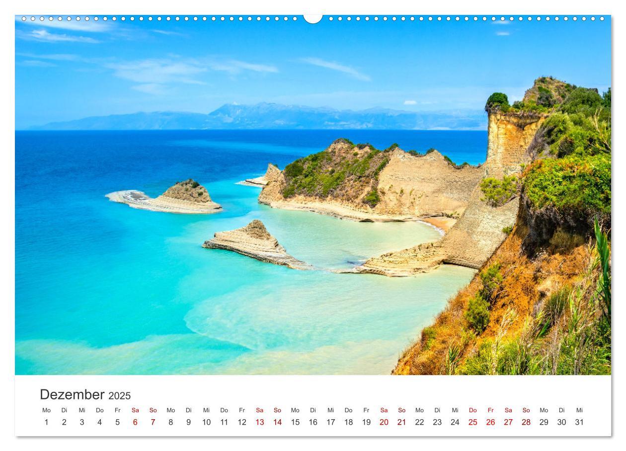 Bild: 9783383937507 | Korfu - Die paradiesische Insel im Mittelmeer. (Wandkalender 2025...