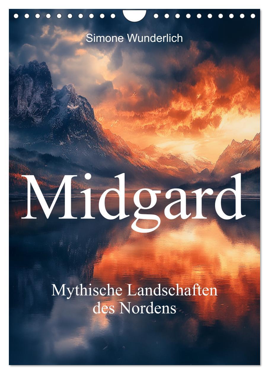 Cover: 9783457205549 | Midgard - Mythische Landschaften des Nordens (Wandkalender 2025 DIN...