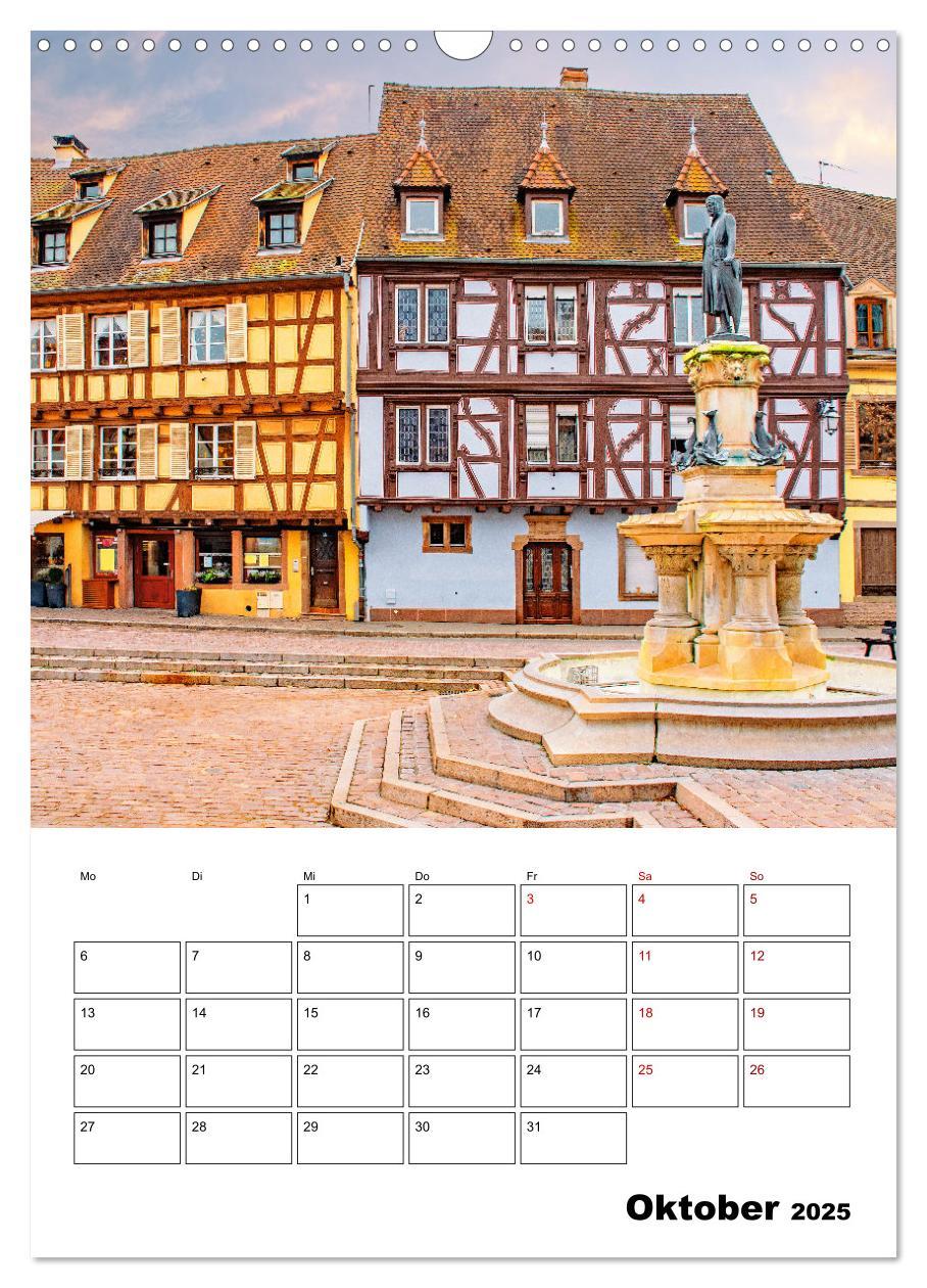 Bild: 9783435860043 | Elsass - Impressionen (Wandkalender 2025 DIN A3 hoch), CALVENDO...