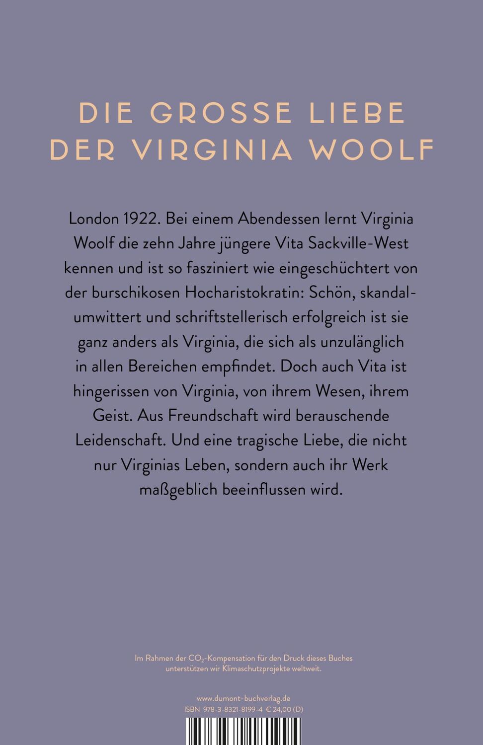 Rückseite: 9783832181994 | Geliebte Orlando | Katja Kulin | Buch | 255 S. | Deutsch | 2023