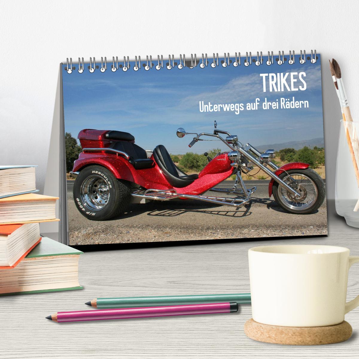 Bild: 9783435445370 | Trikes - Unterwegs auf drei Rädern (Tischkalender 2025 DIN A5...