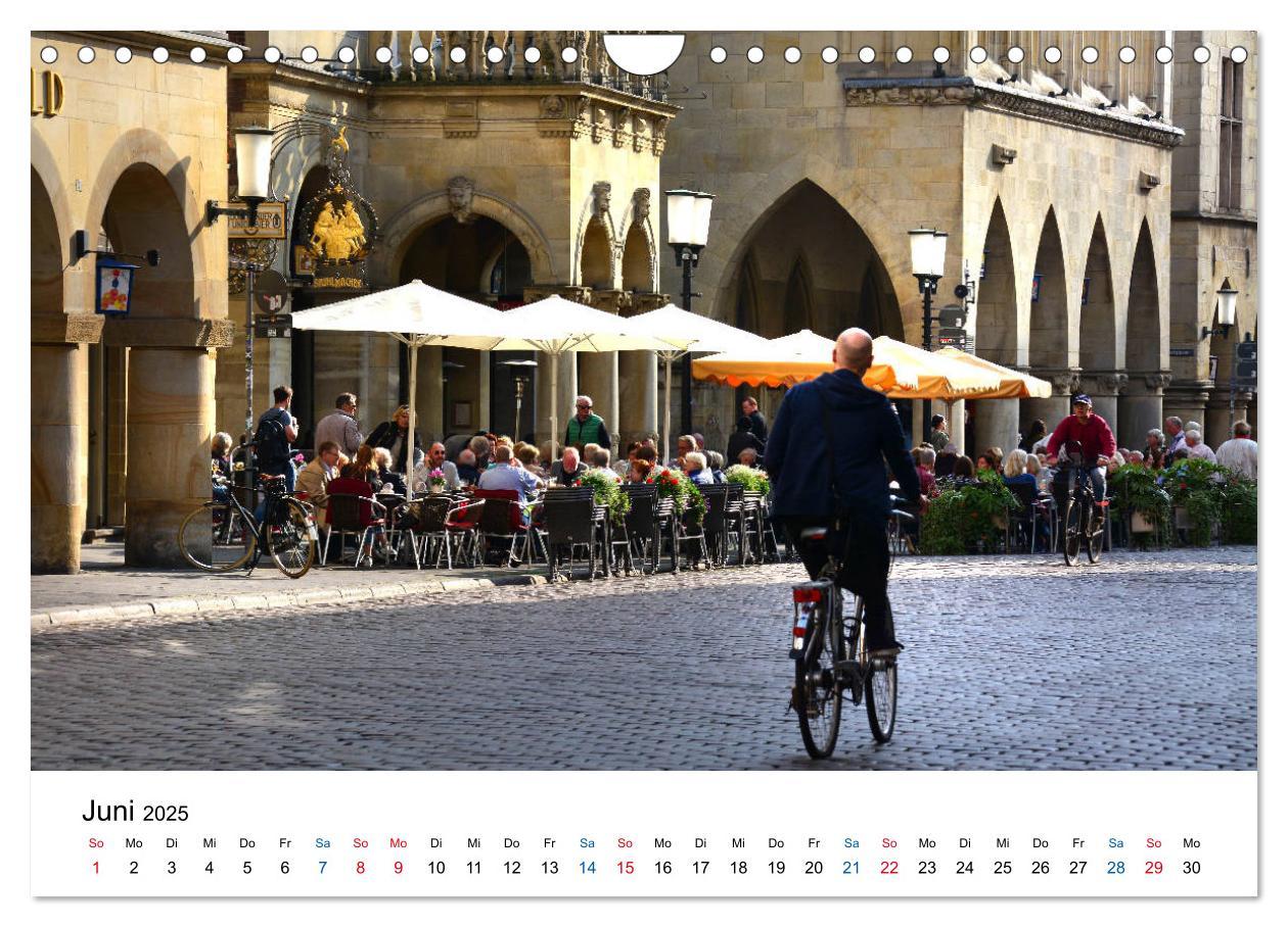 Bild: 9783435315758 | Münster - die liebenswerte Fahrradstadt (Wandkalender 2025 DIN A4...