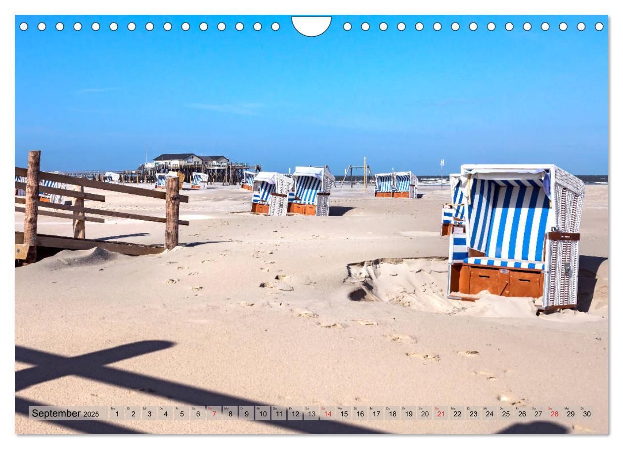 Bild: 9783435225996 | St. Peter Ording - Atemberaubende Momente (Wandkalender 2025 DIN A4...