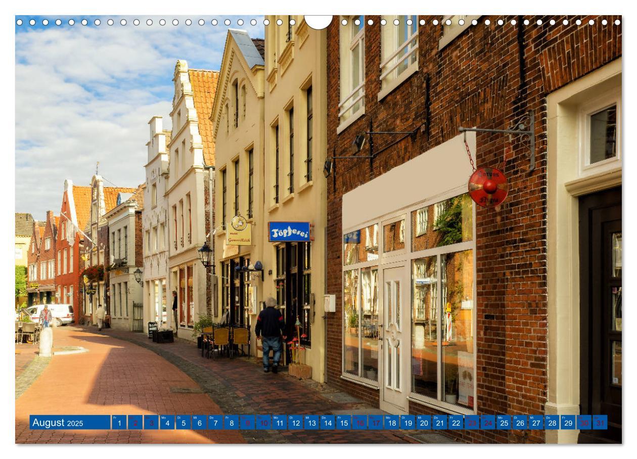 Bild: 9783435413775 | Leer - Das Tor zu Ostfriesland (Wandkalender 2025 DIN A3 quer),...