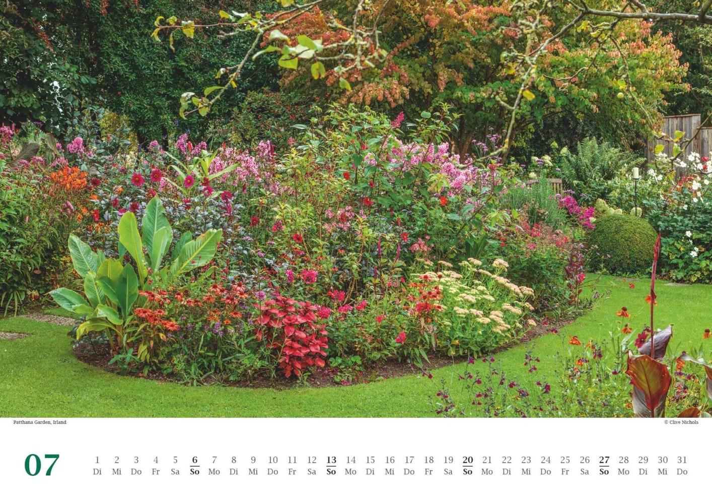 Bild: 4250809653617 | DUMONT - Traumhafte Gartenbeete 2025 Wandkalender, 42x29,7cm,...