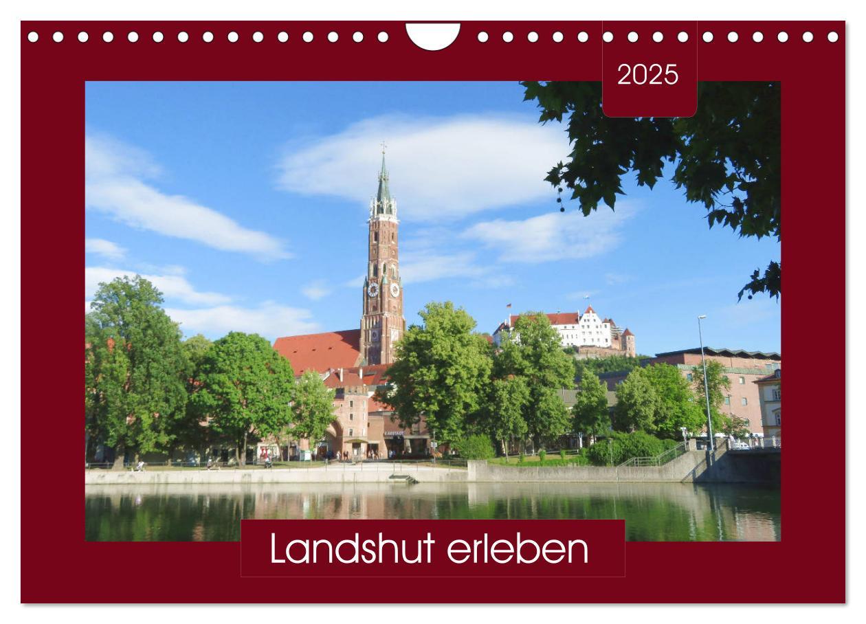 Cover: 9783435211364 | Landshut erleben (Wandkalender 2025 DIN A4 quer), CALVENDO...