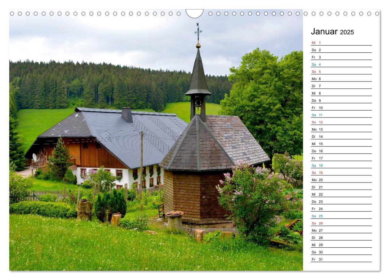 Bild: 9783435693313 | Hochschwarzwald (Wandkalender 2025 DIN A3 quer), CALVENDO...