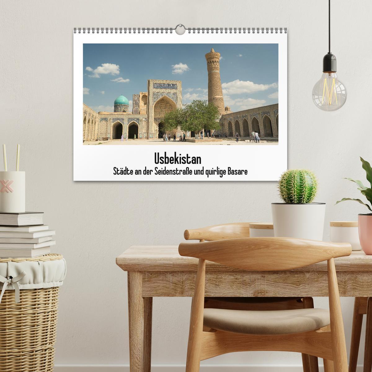 Bild: 9783383899393 | Usbekistan (Wandkalender 2025 DIN A3 quer), CALVENDO Monatskalender