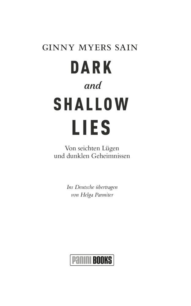 Bild: 9783833241802 | Dark and Shallow Lies: Von seichten Lügen und dunklen Geheimnissen