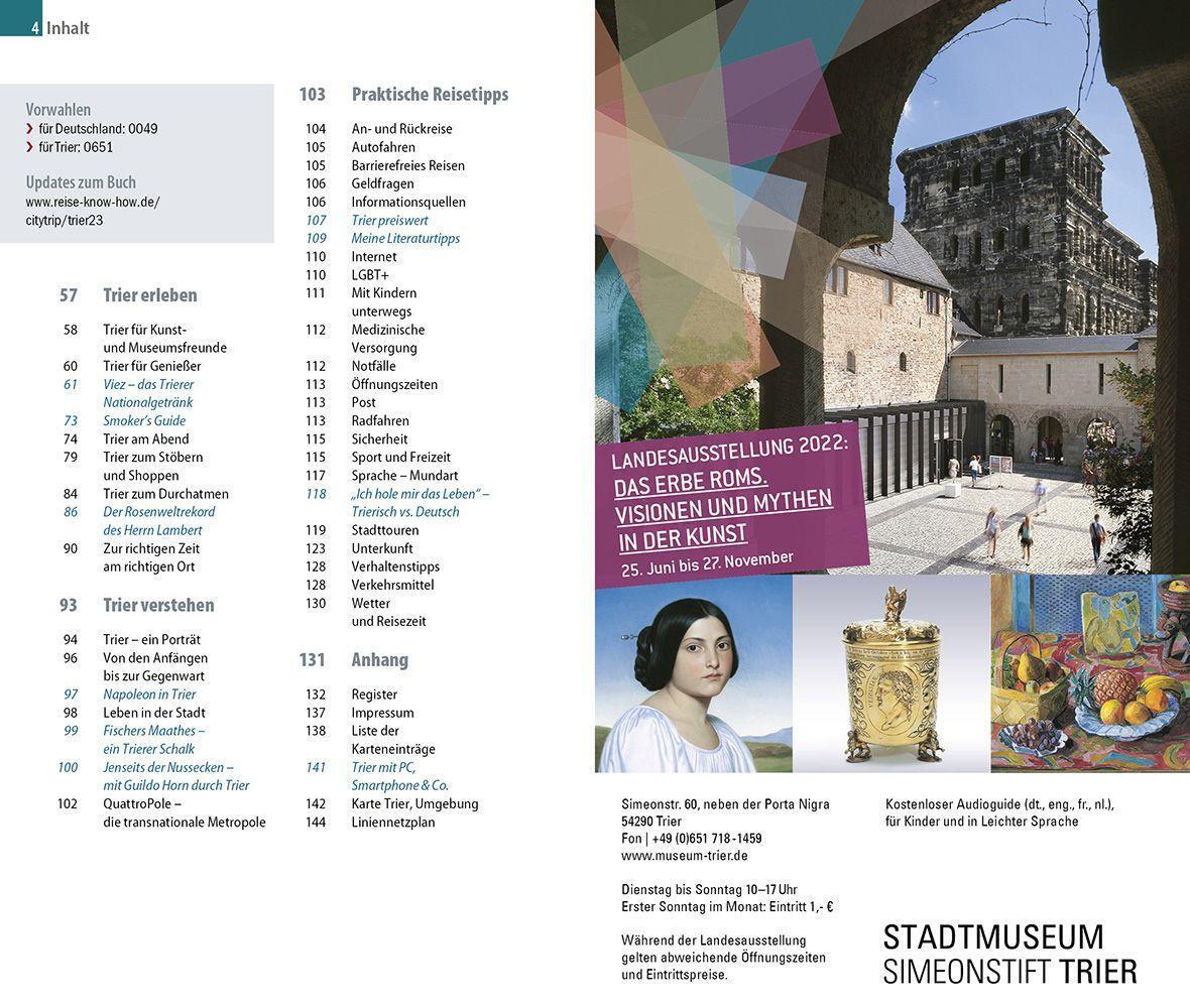 Bild: 9783831735495 | Reise Know-How CityTrip Trier | Joscha Remus | Taschenbuch | Deutsch