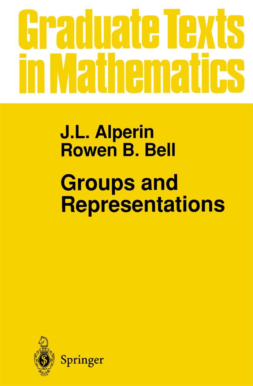 Cover: 9780387945262 | Groups and Representations | Rowen B. Bell (u. a.) | Taschenbuch | x