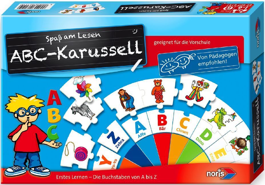 Cover: 4000826061519 | ABC-Karussell | Spiel | Deutsch | 2017 | NORIS | EAN 4000826061519