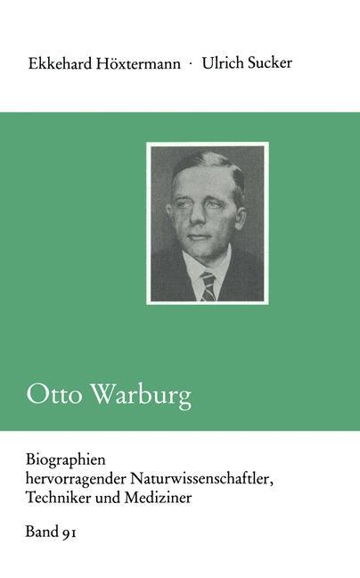 Cover: 9783322006905 | Otto Warburg | Ekkehard Höxtermann | Taschenbuch | Paperback | 181 S.