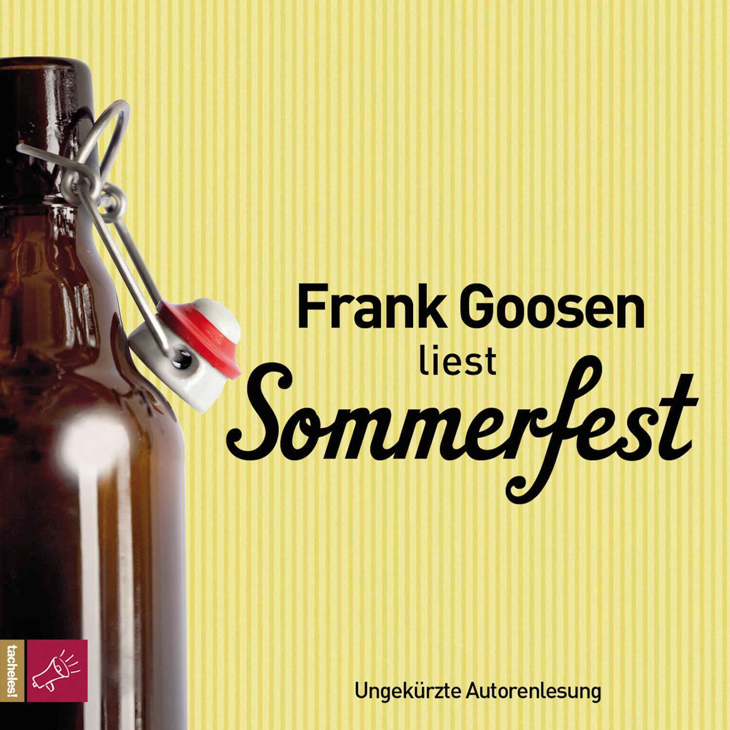 Cover: 9783864840777 | Sommerfest (Hörbestseller) | Frank Goosen | Audio-CD | Hörbestseller