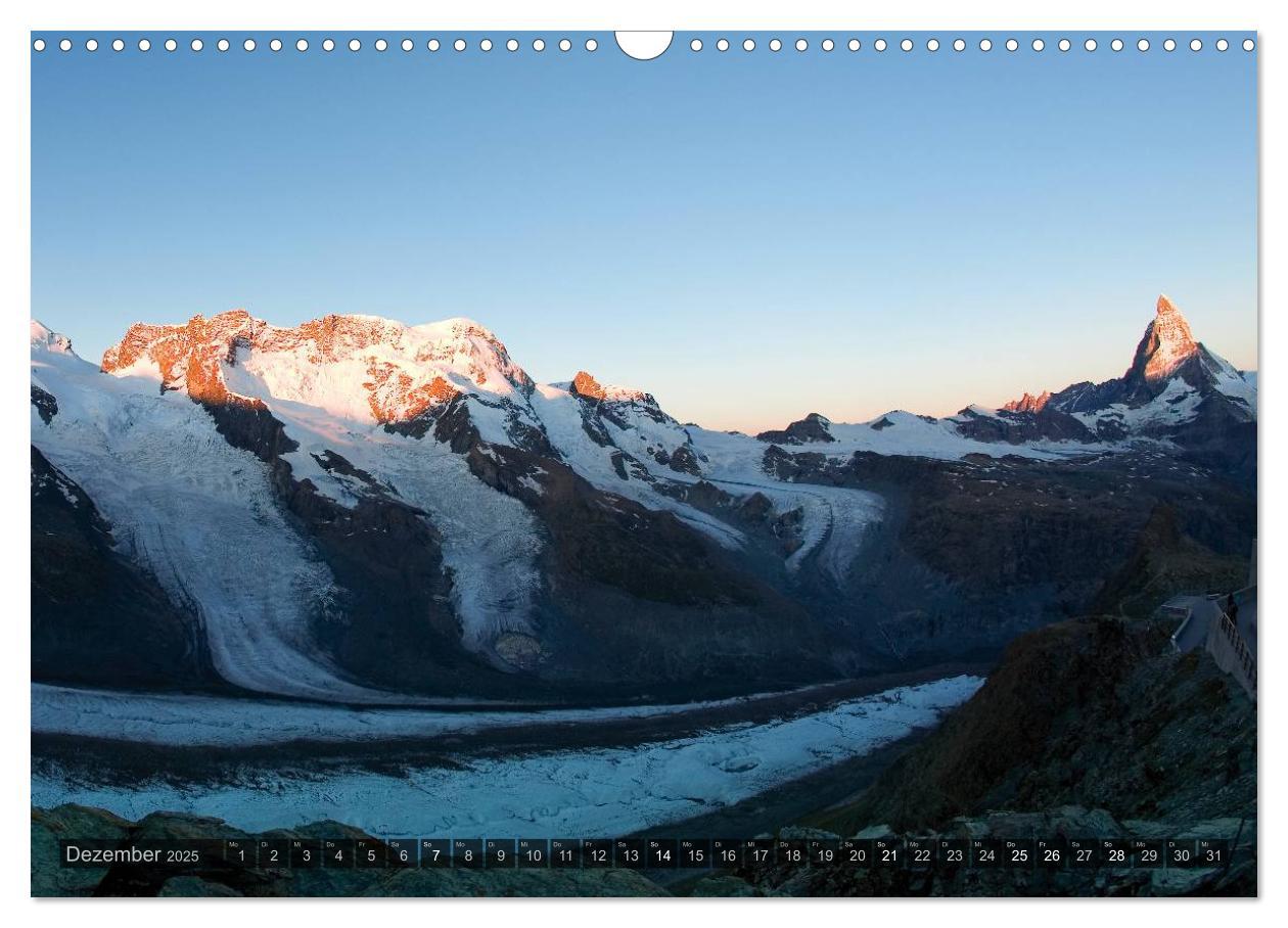 Bild: 9783435729142 | Alpen live - Rund um das Matterhorn (Wandkalender 2025 DIN A3...