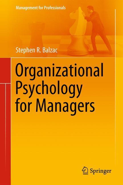 Cover: 9781461485049 | Organizational Psychology for Managers | Stephen R. Balzac | Buch