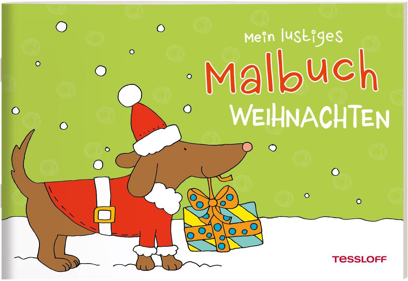 Cover: 9783788645298 | Mein lustiges Malbuch. Weihnachten | Malspaß ab 3 Jahren | Schmidt