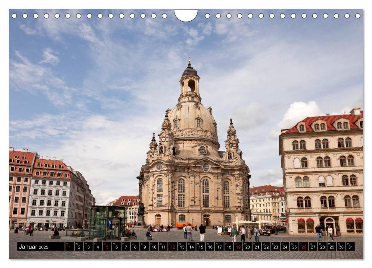 Bild: 9783435688876 | Landeshauptstadt Dresden (Wandkalender 2025 DIN A4 quer), CALVENDO...