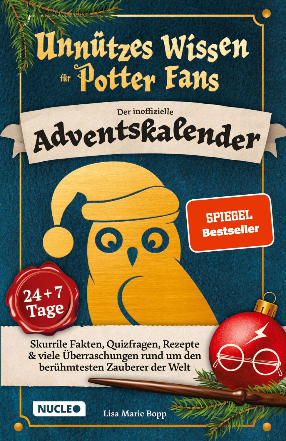 Cover: 9783985610495 | Unnützes Wissen für Potter-Fans ¿ Der inoffizielle Adventskalender