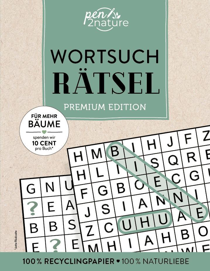 Cover: 9783987641237 | Wortsuchrätsel - Premium Edition | Premium Edition | Taschenbuch