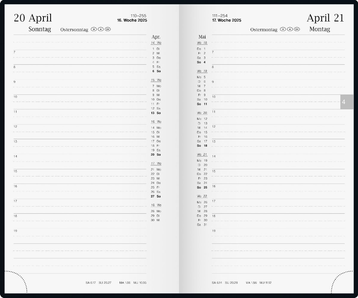 Bild: 4003273785403 | Buchkalender Modell reise-merker (2025) | Kalender | Deutsch | 2025