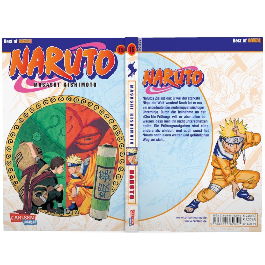 Bild: 9783551762658 | Naruto 15 | Masashi Kishimoto | Taschenbuch | Naruto | Deutsch | 2006