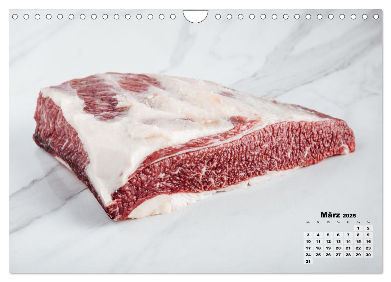 Bild: 9783435097500 | WAGYU (Wandkalender 2025 DIN A4 quer), CALVENDO Monatskalender | 2025