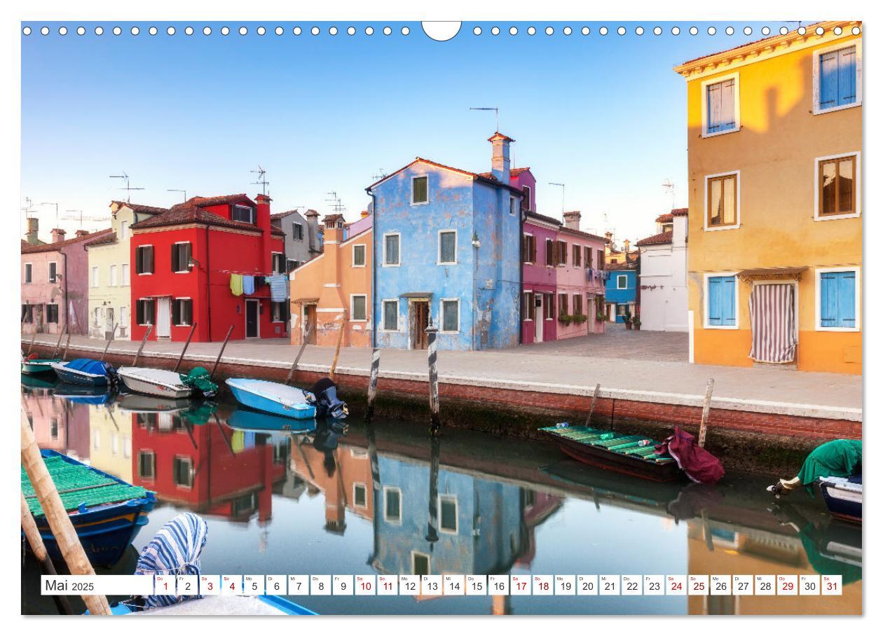 Bild: 9783383960697 | Venedig und Burano - Lagunenstadt und bunte Häuser (Wandkalender...