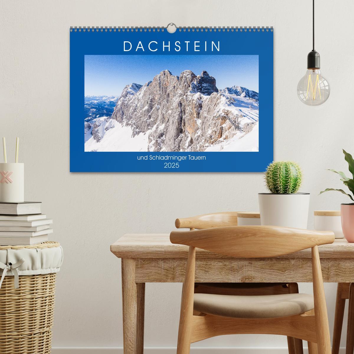 Bild: 9783435080533 | Dachstein und Schladminger Tauern (Wandkalender 2025 DIN A3 quer),...