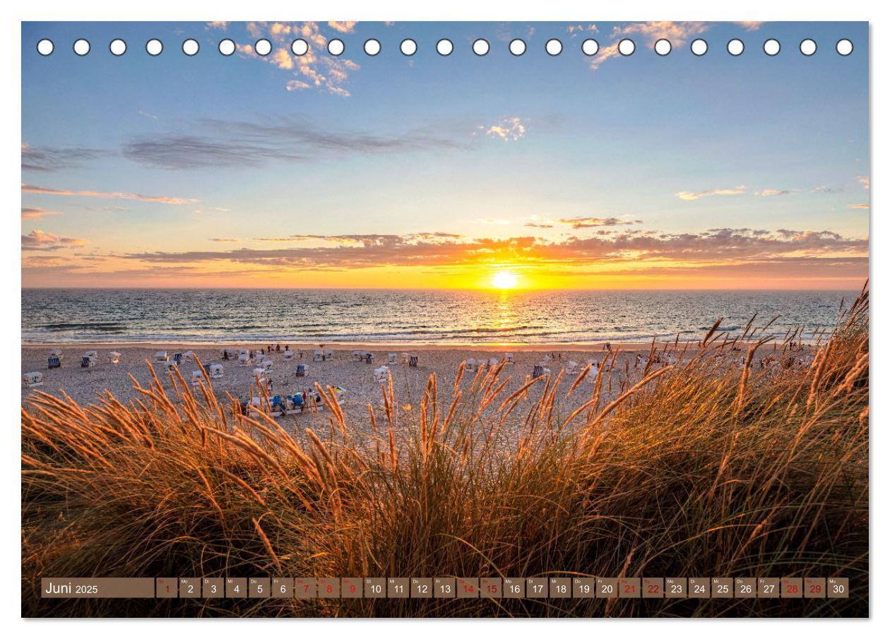 Bild: 9783383942327 | Verzaubert von Sylt (Tischkalender 2025 DIN A5 quer), CALVENDO...