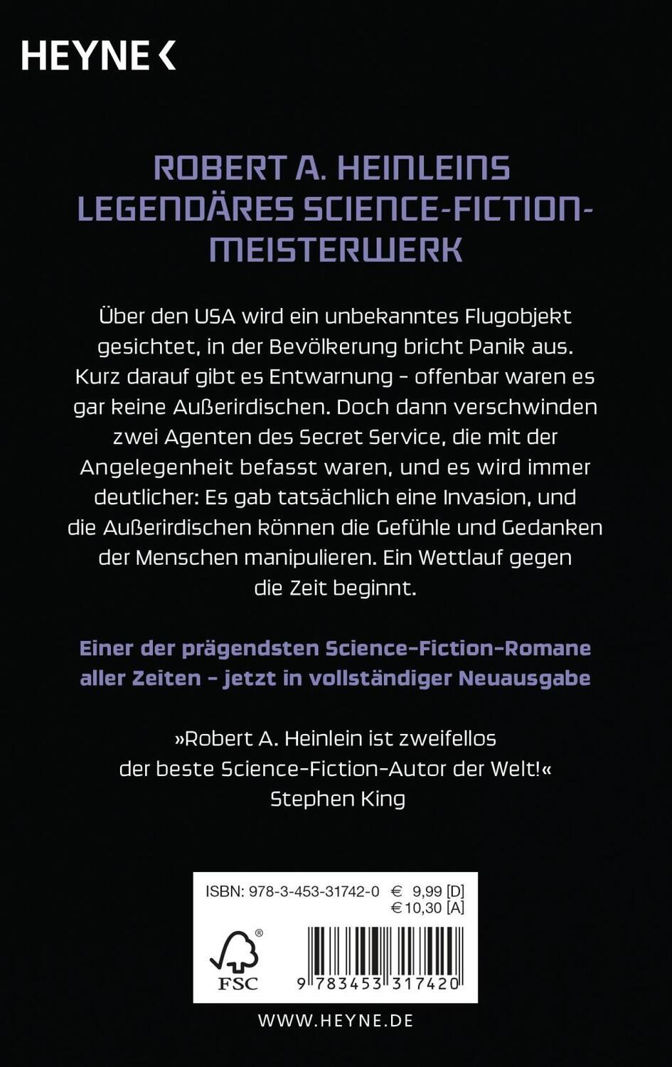 Bild: 9783453317420 | Die Invasion | Robert A. Heinlein | Taschenbuch | Deutsch | 2017