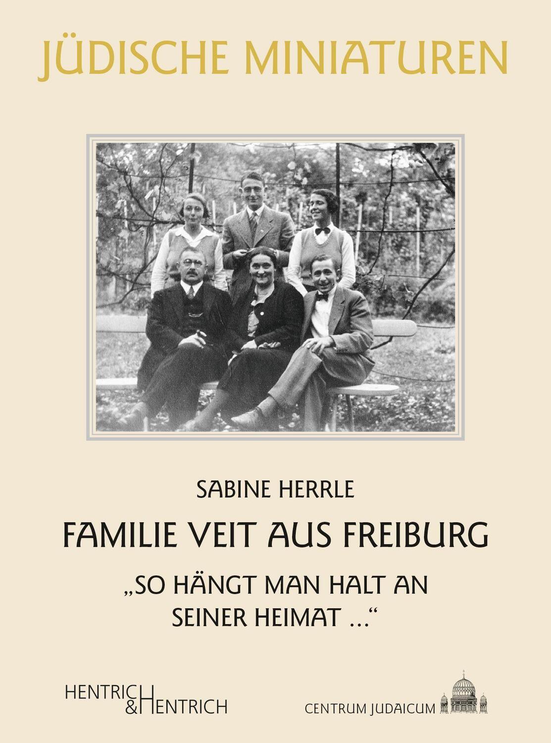 Cover: 9783955656881 | Familie Veit aus Freiburg | "So hängt man halt an seiner Heimat ..."