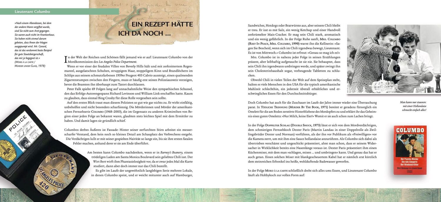 Bild: 9783954415458 | Das kriminelle Kochbuch | Killer, Schnüffler und Rezepte | Buch | 2021