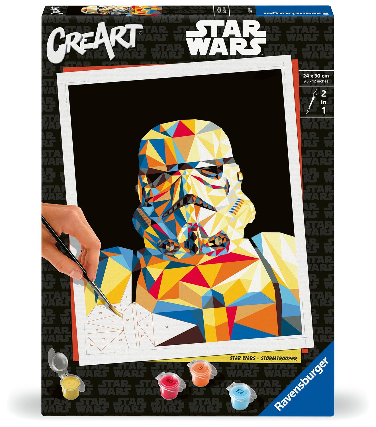 Cover: 4005556238958 | Ravensburger CreArt - Malen nach Zahlen 23895 - Star Wars -...