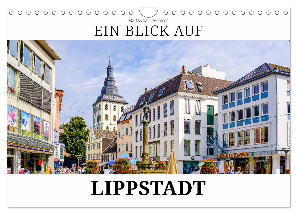 Cover: 9783435338122 | Ein Blick auf Lippstadt (Wandkalender 2025 DIN A4 quer), CALVENDO...