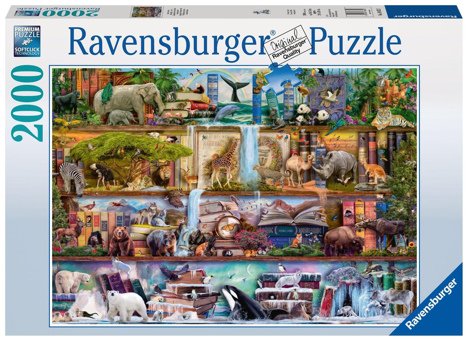 Cover: 4005556166527 | Aimee Steward: Großartige Tierwelt. Puzzle 2000 Teile | Aimee Stewart