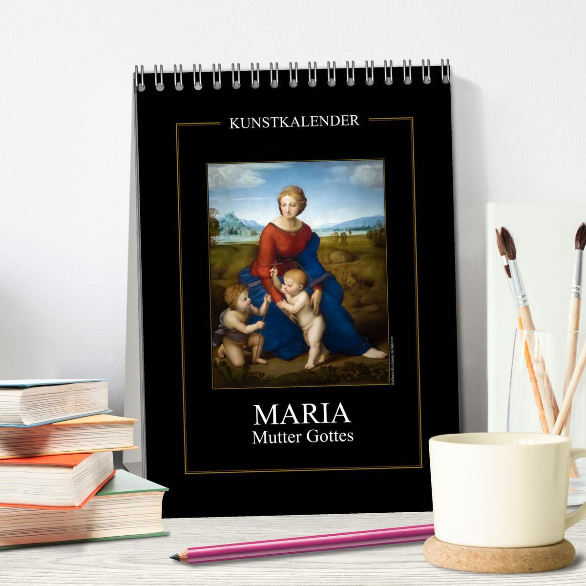 Bild: 9783435978977 | Maria - Mutter Gottes (Tischkalender 2025 DIN A5 hoch), CALVENDO...