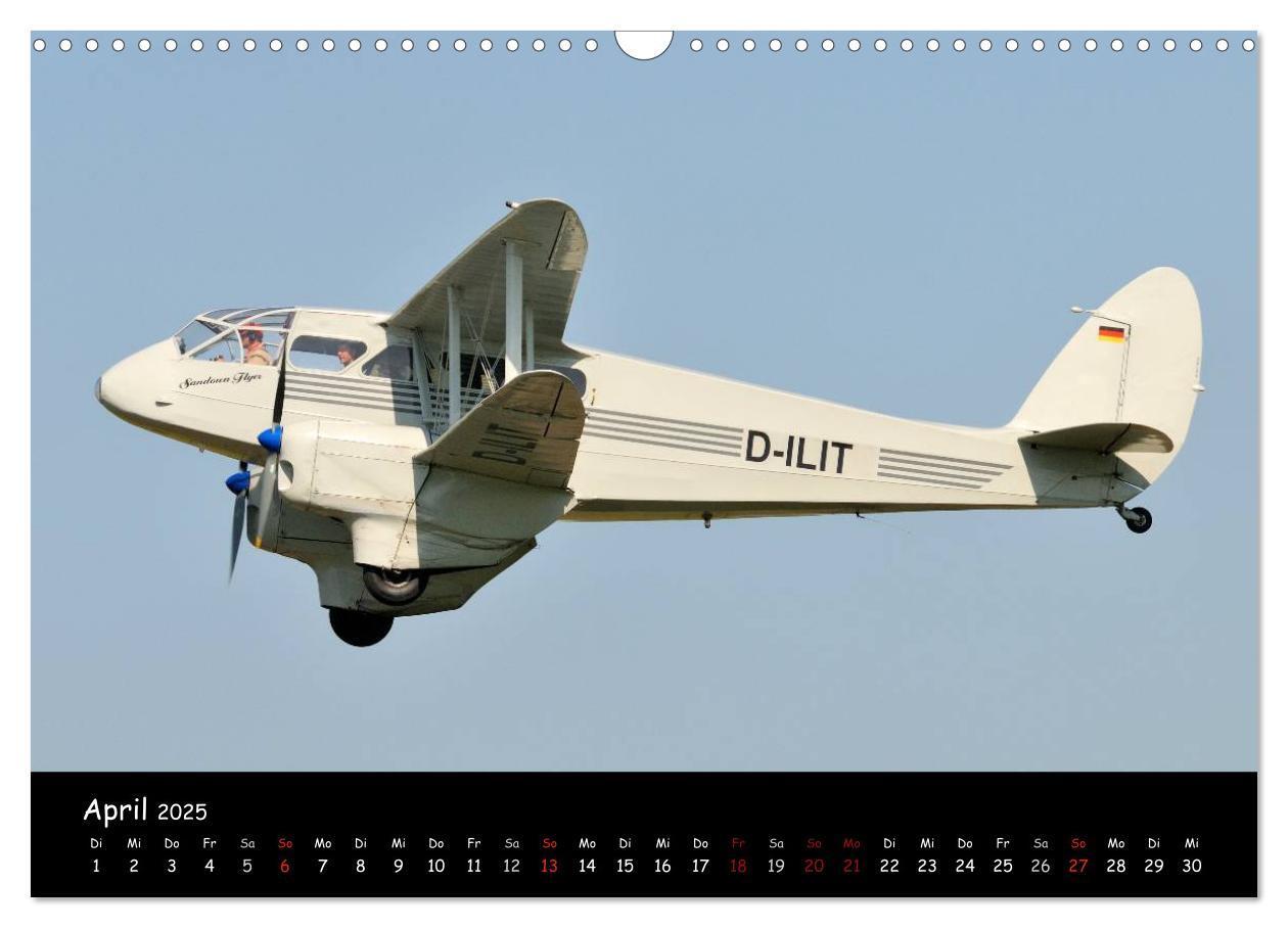 Bild: 9783435785650 | Doppeldecker - Veteranen der Lüfte (Wandkalender 2025 DIN A3 quer),...