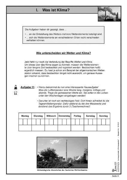 Bild: 9783866328129 | Lernwerkstatt - Klimawandel | Broschüre | Lernwerkstatt | 60 S. | 2007