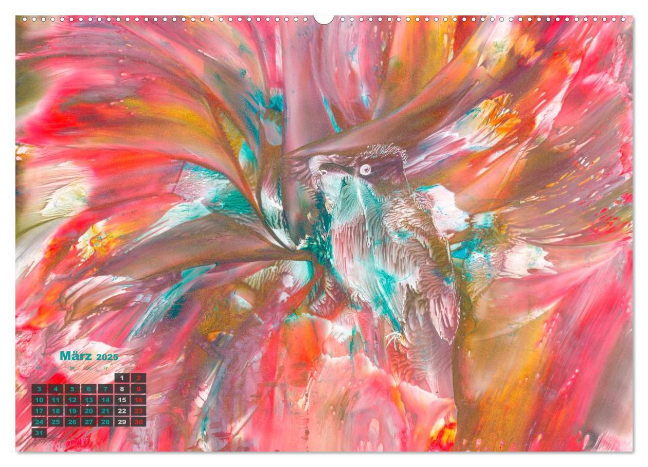 Bild: 9783435812134 | Encaustic Kunstkalender 2025 (Wandkalender 2025 DIN A2 quer),...