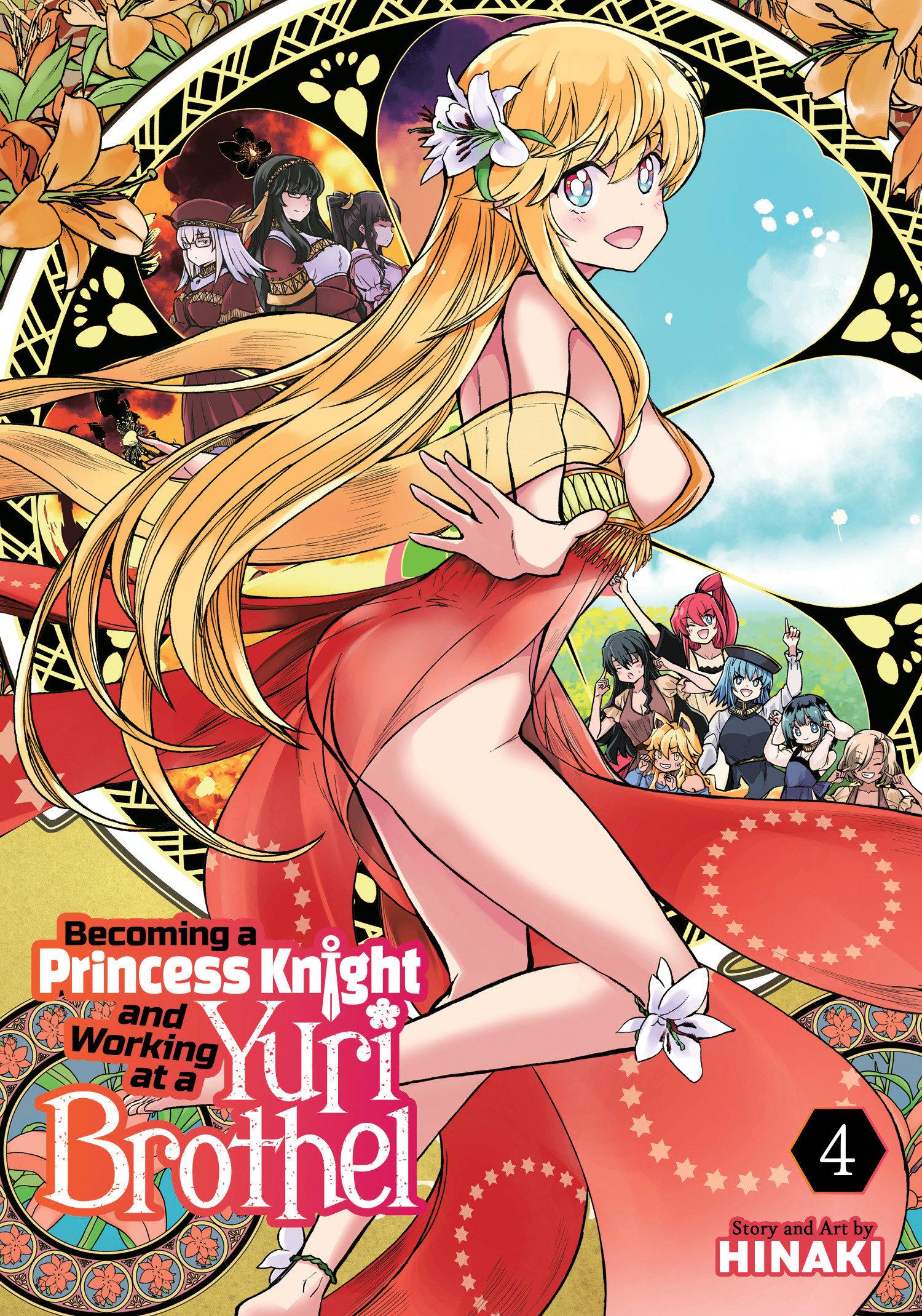 Cover: 9798891609051 | Becoming a Princess Knight and Working at a Yuri Brothel Vol. 4 | Buch