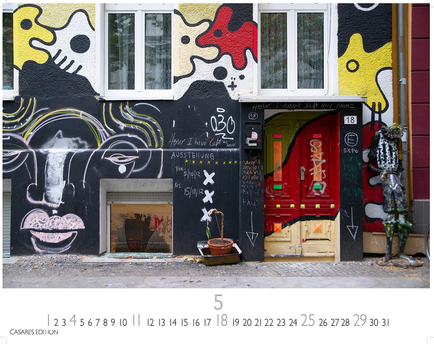 Bild: 9781835240946 | Berlin Street Art 2025 L 35x50cm | H. W. Schawe | Kalender | 14 S.