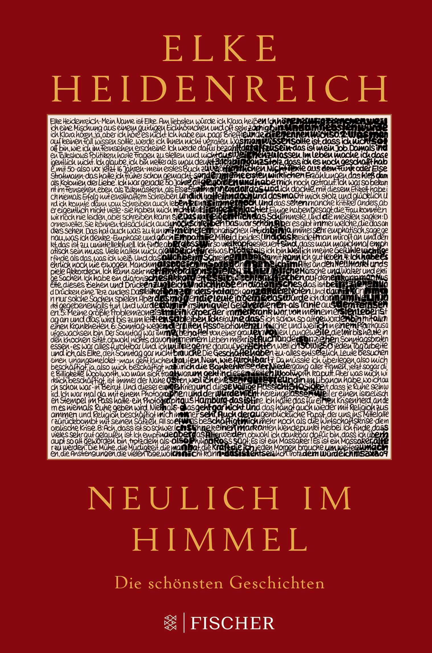 Cover: 9783596708260 | Neulich im Himmel | Die schönsten Geschichten | Elke Heidenreich